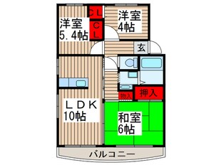 エータイマンションの物件間取画像